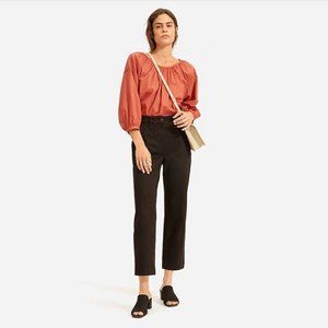 Everlane Straight Leg Crop Black 14 SHORT